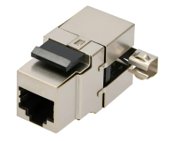 ExtraLink  Moduł keystone port RJ45 STP 6 (srebrna) - 1323219 - zdjęcie 1